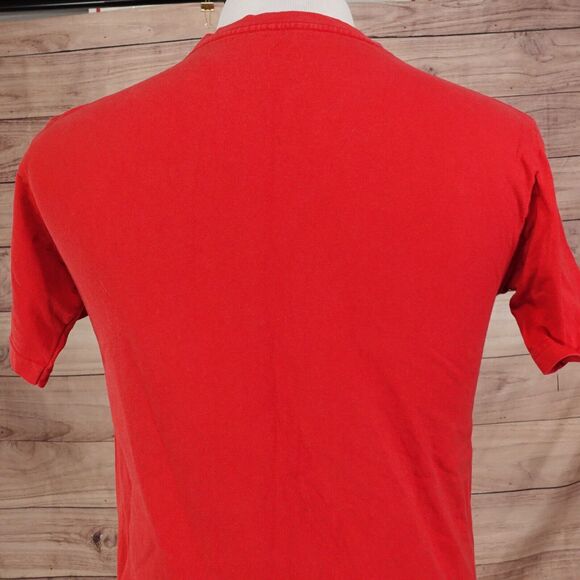 ST LOUIS CARDINALS RALLY SQUIRREL 2011 POSTSEASON MAJESTIC RED TSHIRT SIZE S - Picture 4 of 5